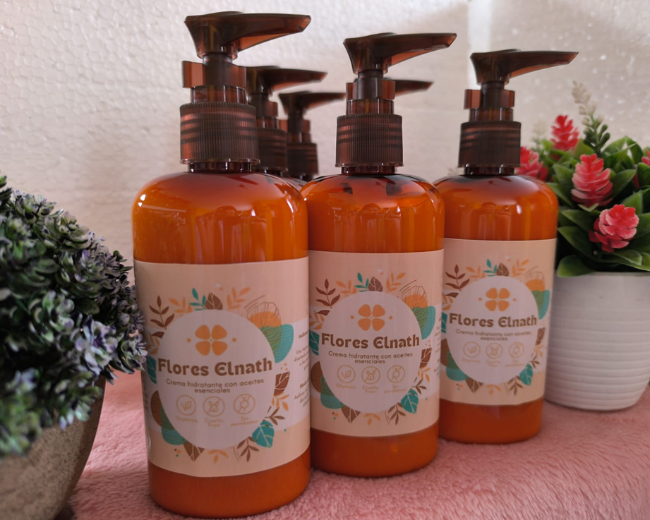 Crema corporal 240 ml a base de Flores de Bach